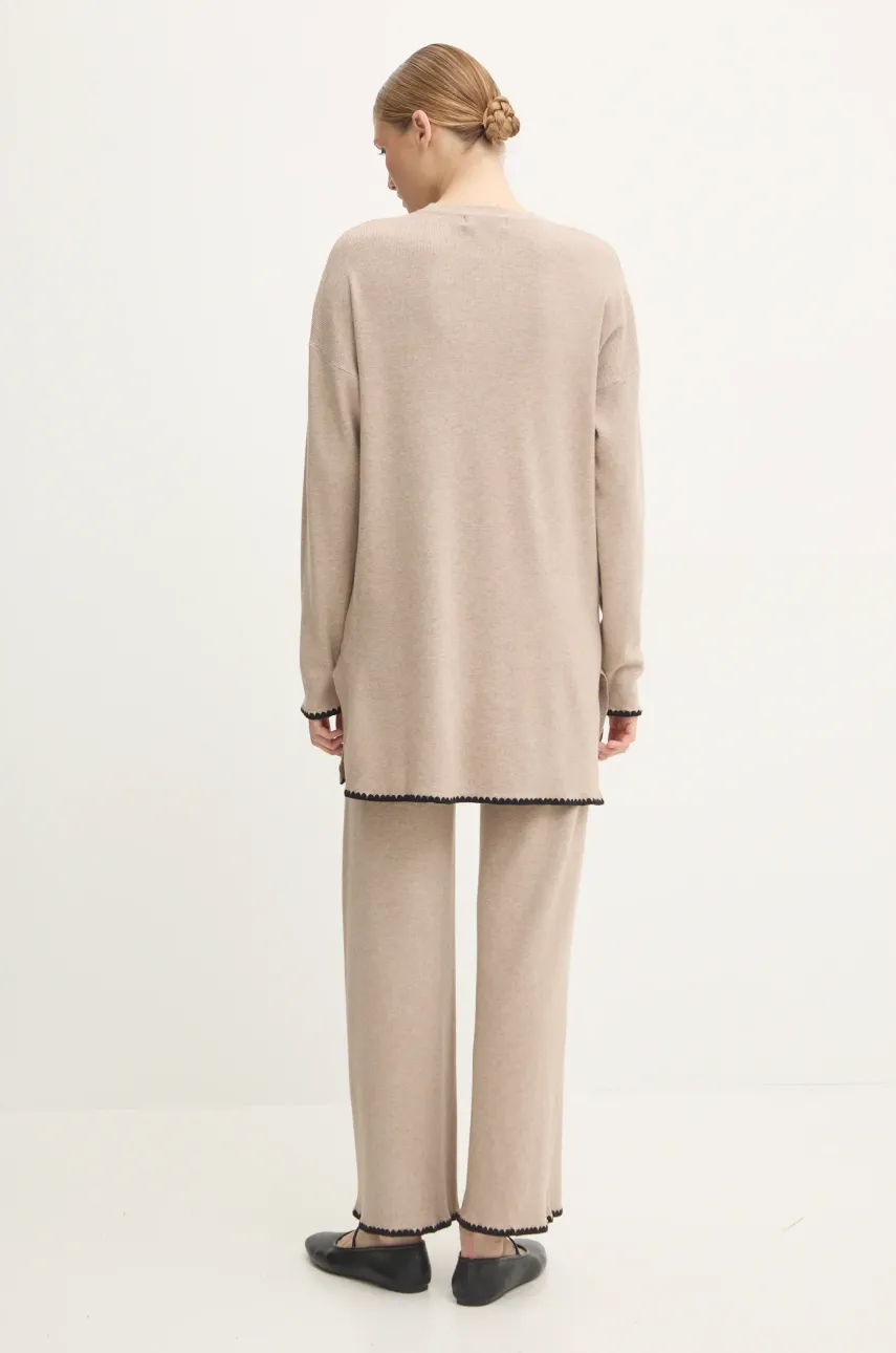 Комплект Answear.LAB женский цвет бежевый Комплект Answear.LAB женский цвет бежевый