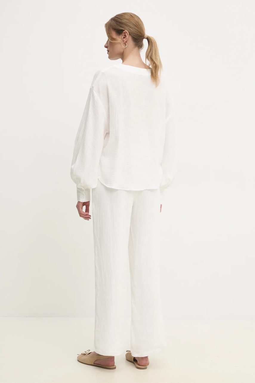 Хлопковый комплект Answear.LAB женский цвет белый Хлопковый комплект Answear.LAB женский цвет белый