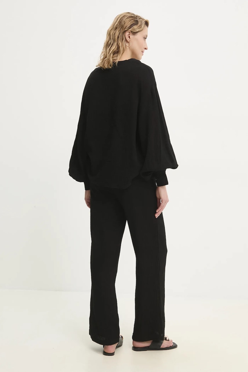 Хлопковый комплект Answear.LAB женский цвет чёрный Хлопковый комплект Answear.LAB женский цвет чёрный