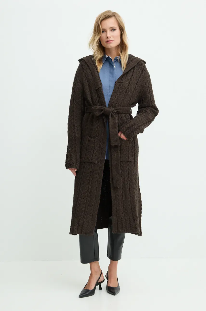 Рубашка Answear.LAB женская цвет синий relaxed классический воротник Рубашка Answear.LAB женская цвет синий relaxed классический воротник