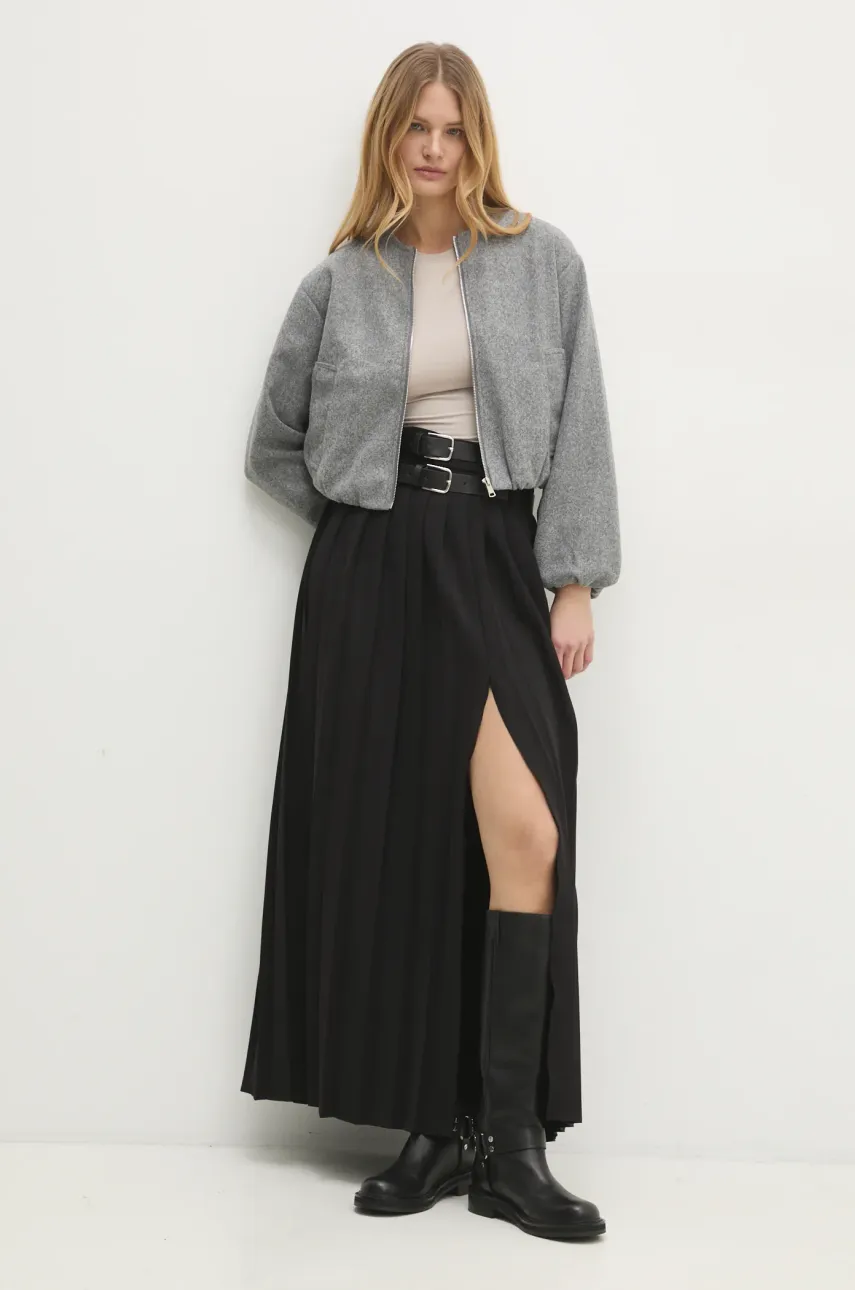Куртка Answear.LAB женская цвет серый переходная Куртка Answear.LAB женская цвет серый переходная