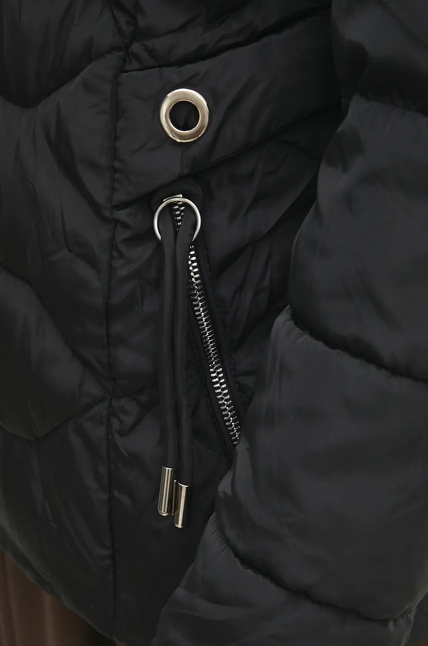 Μπουφάν Answear.LAB χρώμα: μαύρο φωτογραφία
