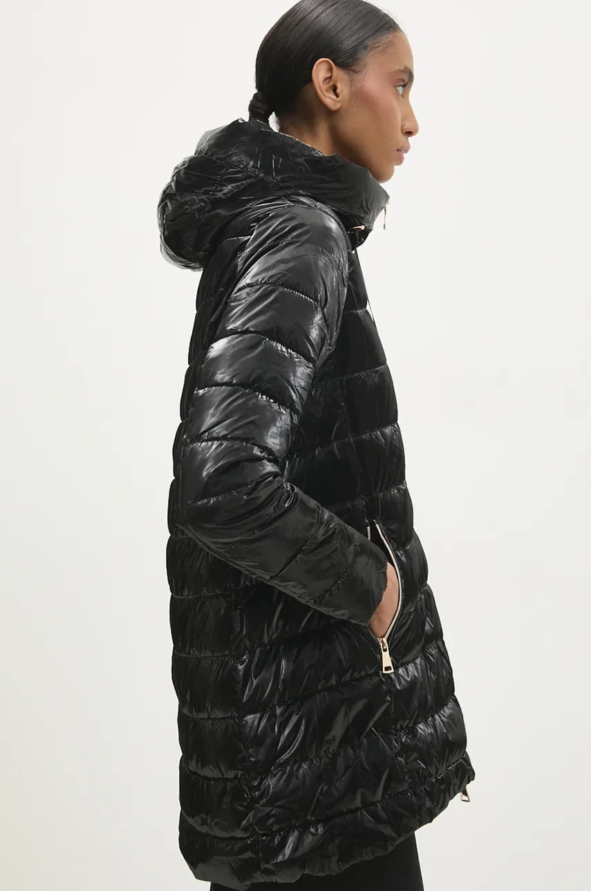 Answear Lab geaca femei, culoarea negru, de iarna