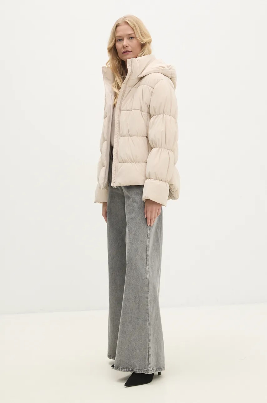 Куртка Answear.LAB женская цвет бежевый зимняя Куртка Answear.LAB женская цвет бежевый зимняя