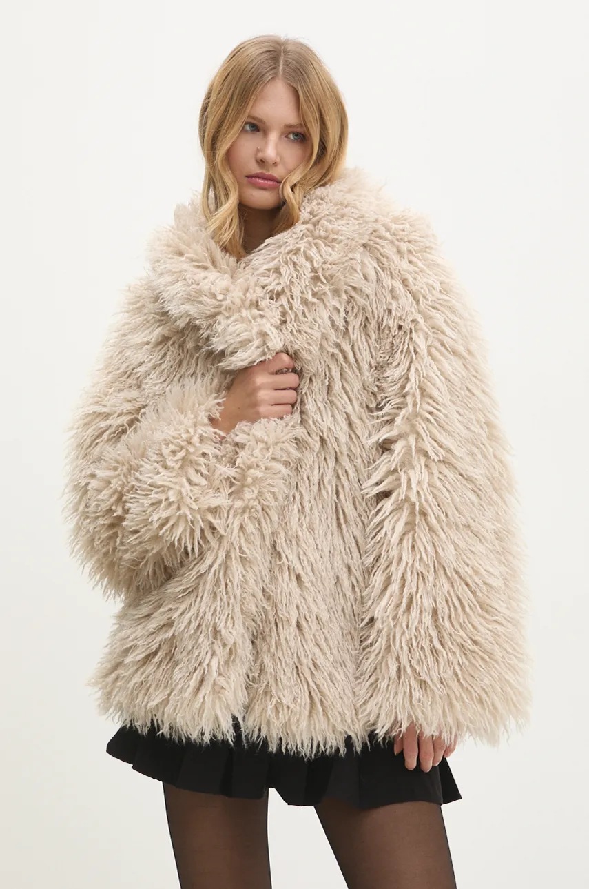 

Яке Answear Lab в бежово преходен модел, Бежов