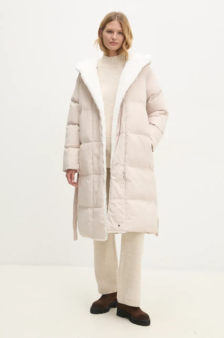 Куртка Answear.LAB женская цвет бежевый зимняя Куртка Answear.LAB женская цвет бежевый зимняя