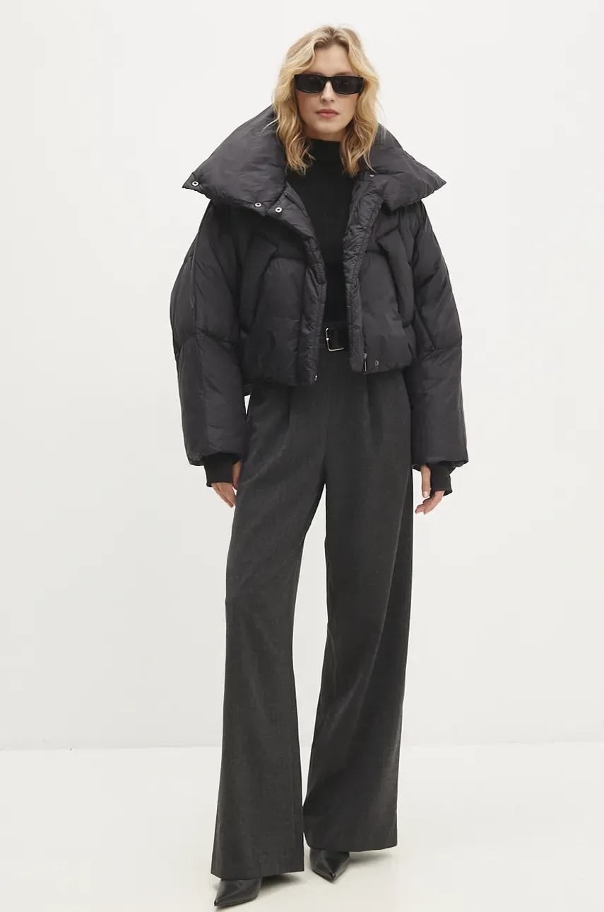 Куртка Answear Lab женская цвет чёрный зимняя oversize Куртка Answear Lab женская цвет чёрный зимняя oversize