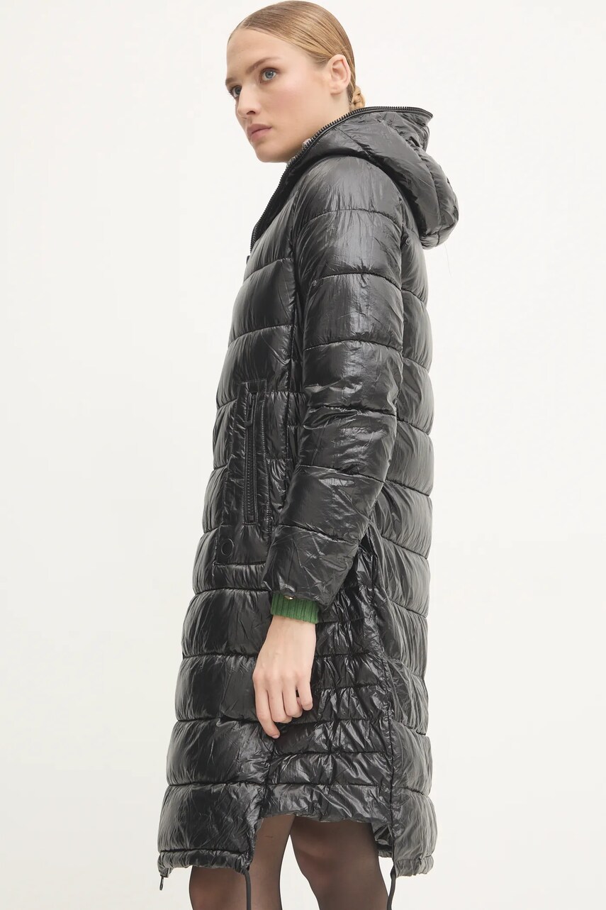 Answear Lab geaca femei, culoarea negru, de iarna