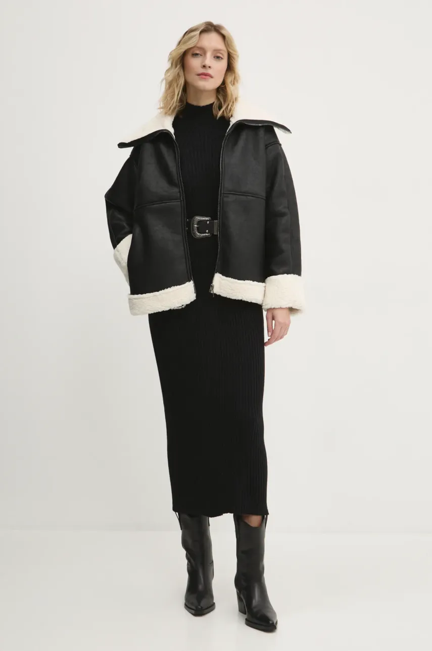 Куртка Answear.LAB женская цвет чёрный переходная Куртка Answear.LAB женская цвет чёрный переходная