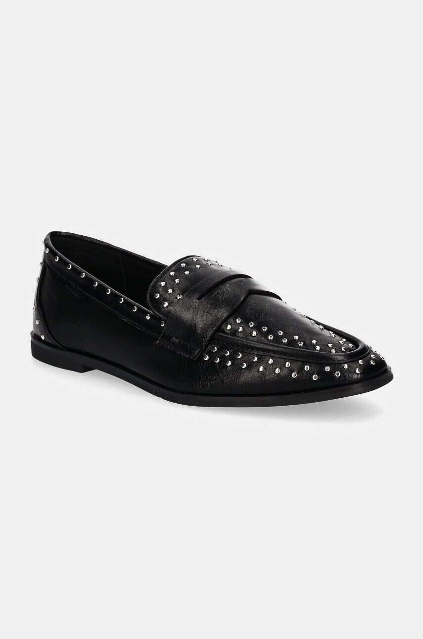 Answear Lab mocasini femei, culoarea negru, cu toc plat
