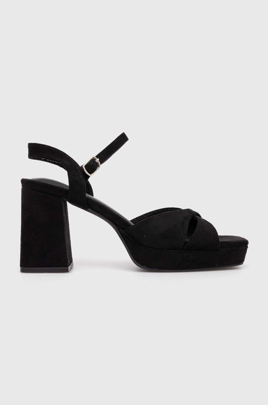 Answear Lab sandale culoarea negru