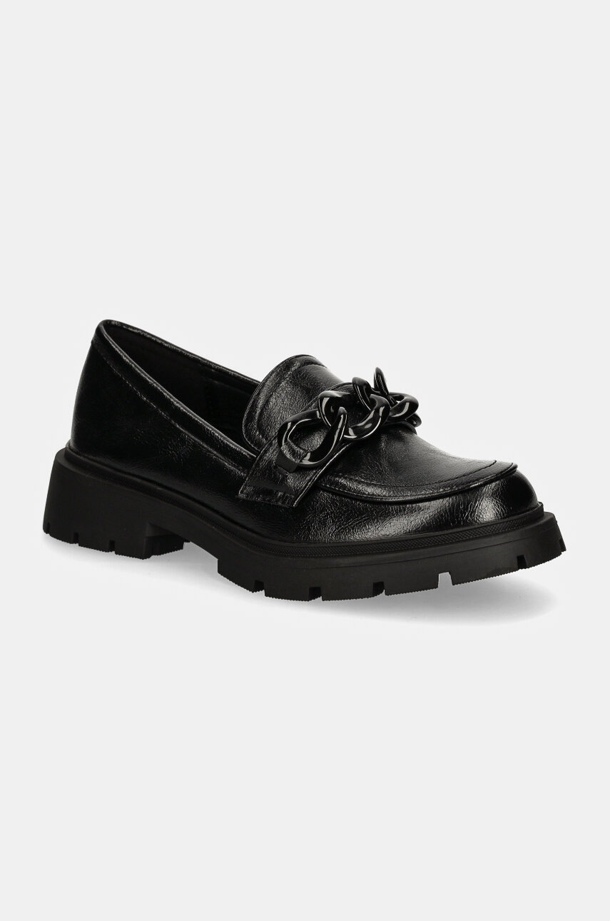 Answear Lab mocasini femei, culoarea negru, cu platforma