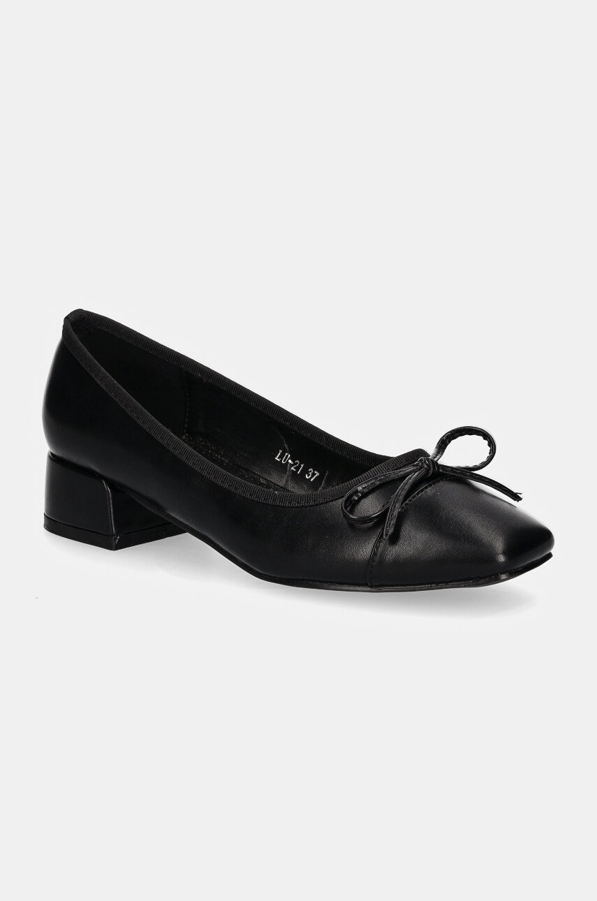 Answear Lab pumps culoarea negru, cu toc drept