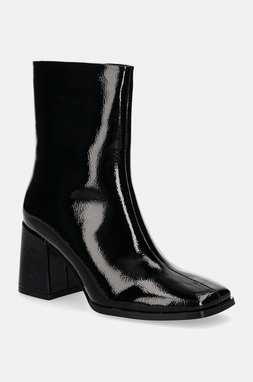 Answear Lab botine femei, culoarea negru, cu toc drept