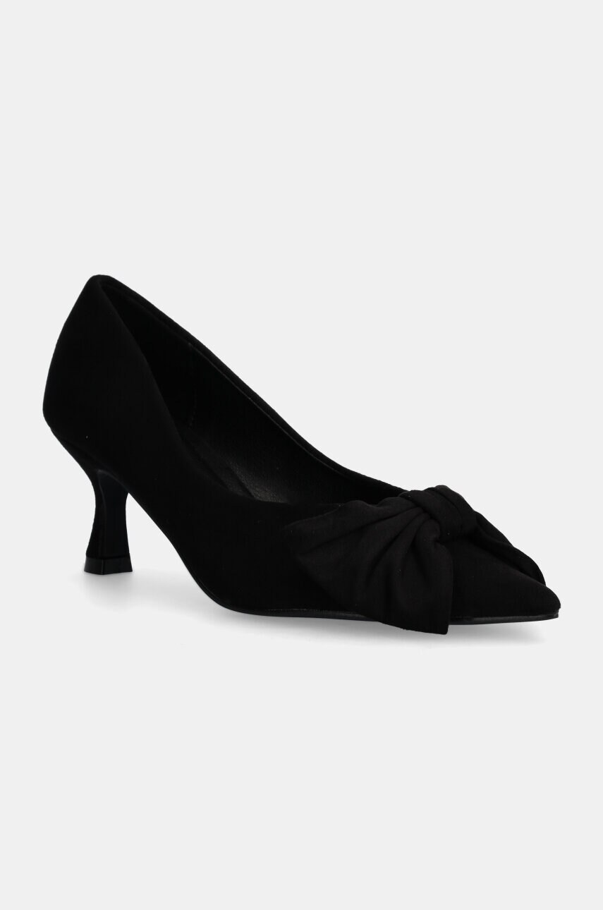 Answear Lab pantofi cu toc culoarea negru