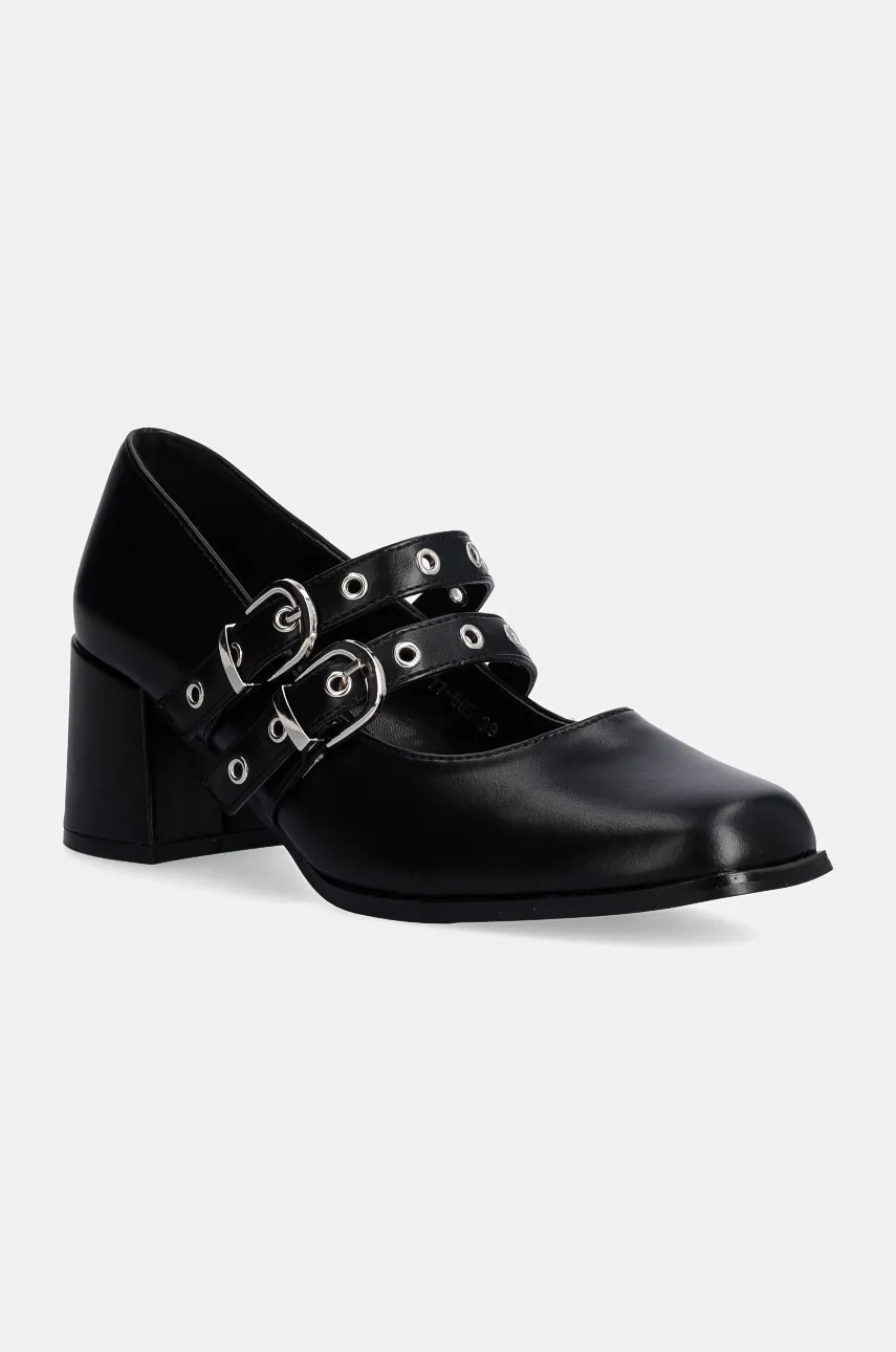 Answear Lab pumps culoarea negru, cu toc drept