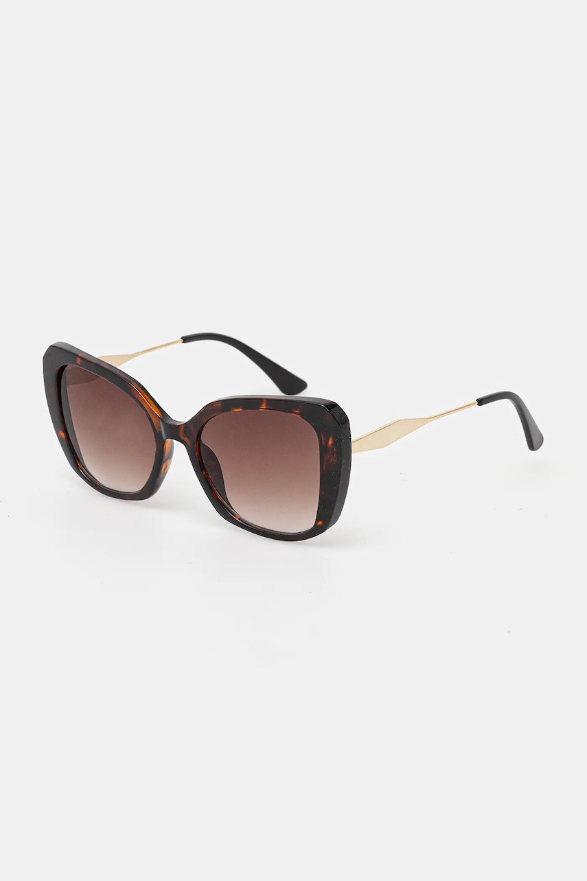 Answear Lab ochelari de soare culoarea maro