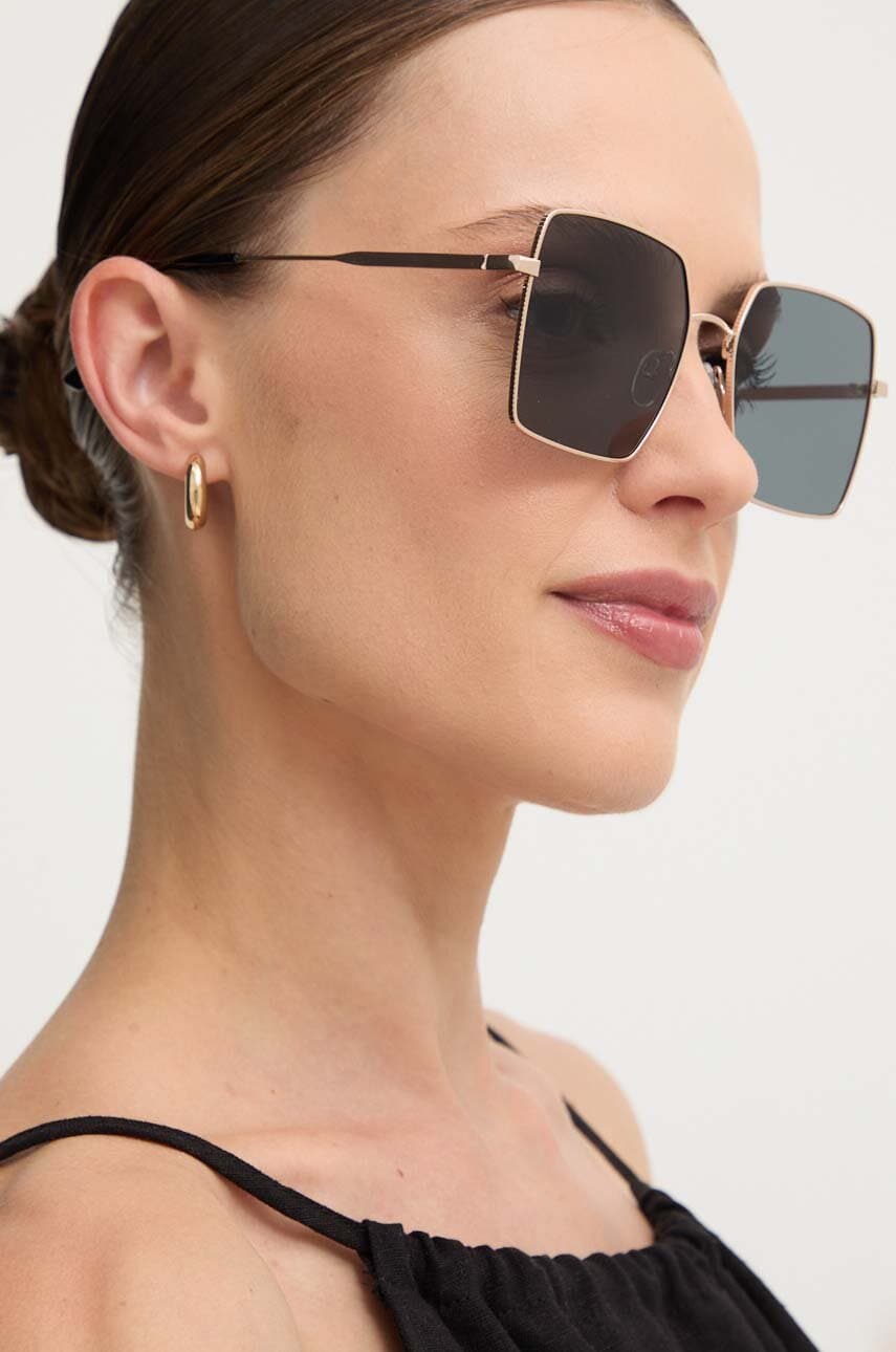 Answear Lab ochelari de soare femei, culoarea negru