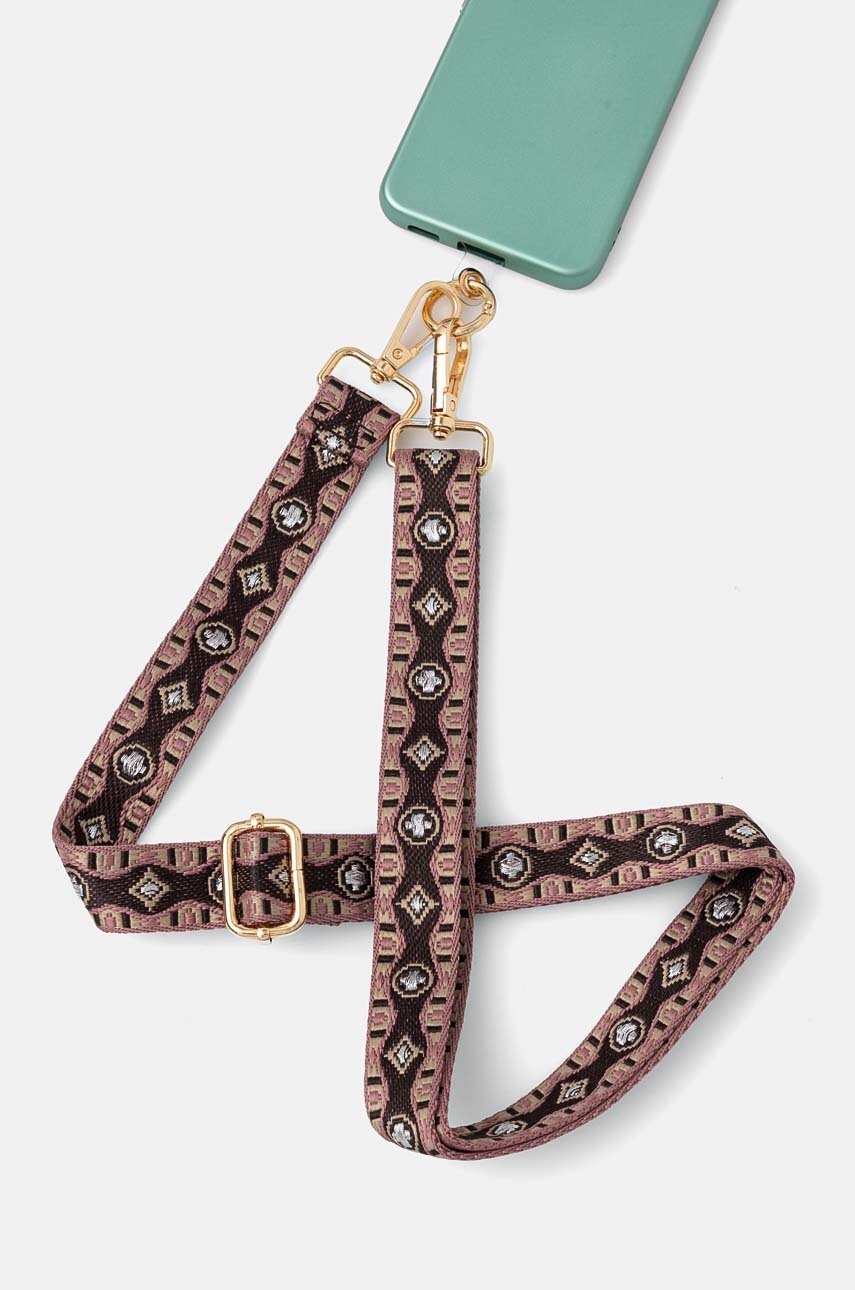 Answear Lab curea telefon culoarea bordo