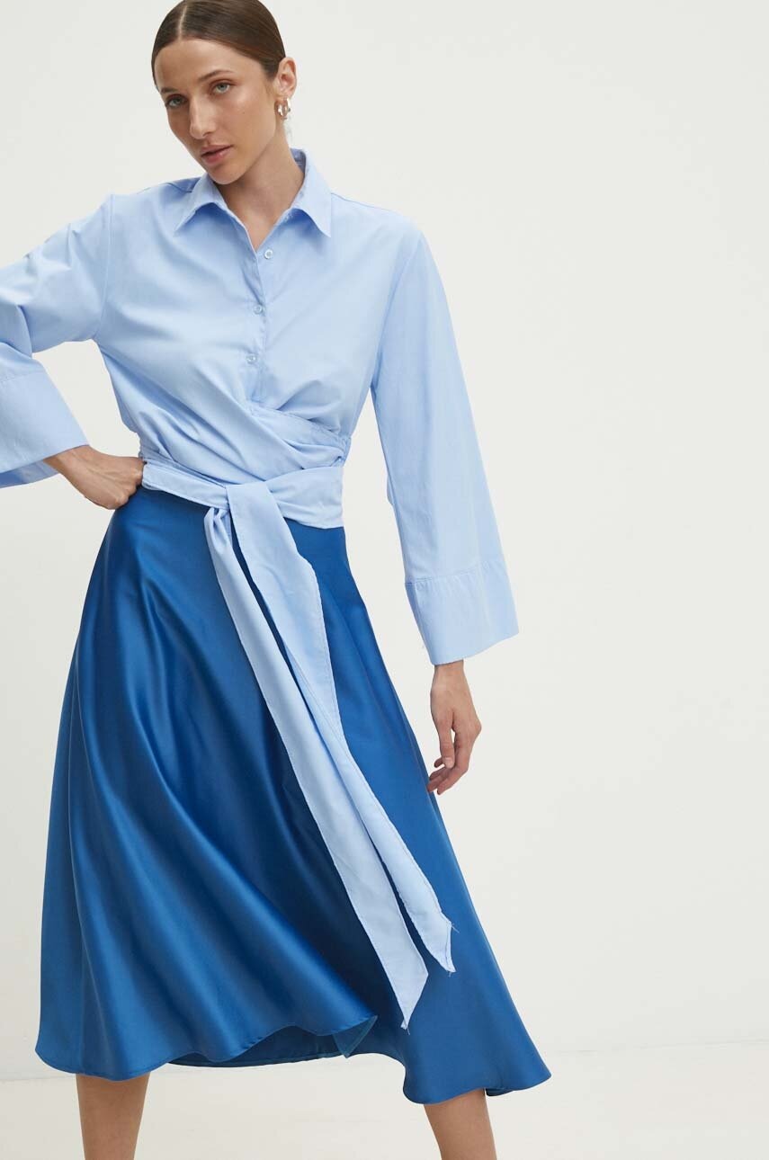 Answear Lab fusta midi, evazati