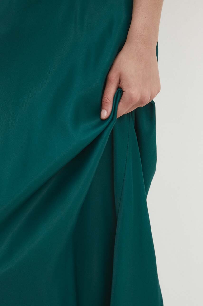 Φούστα Answear.LAB χρώμα: πράσινο φωτογραφία