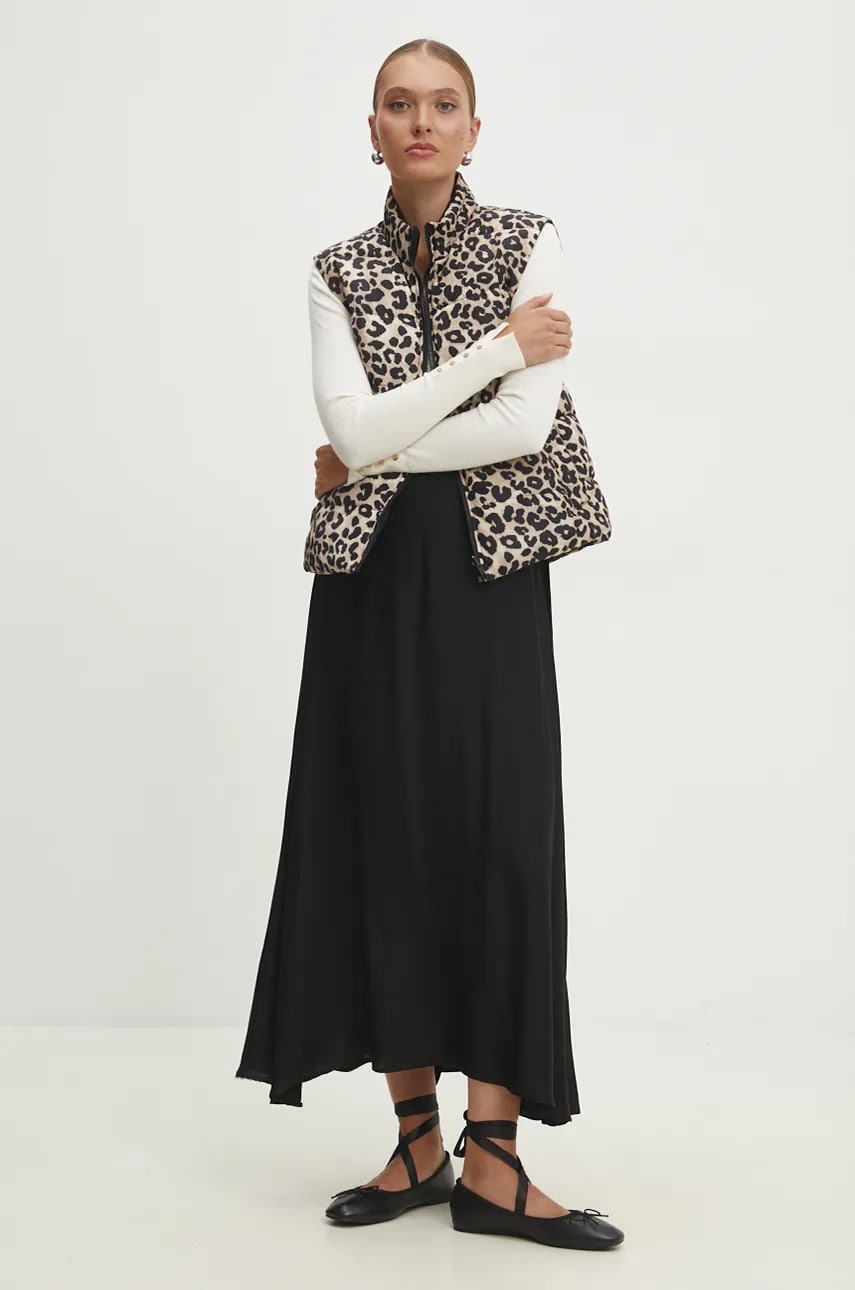 Юбка Answear Lab цвет чёрный maxi расклешённая Юбка Answear Lab цвет чёрный maxi расклешённая
