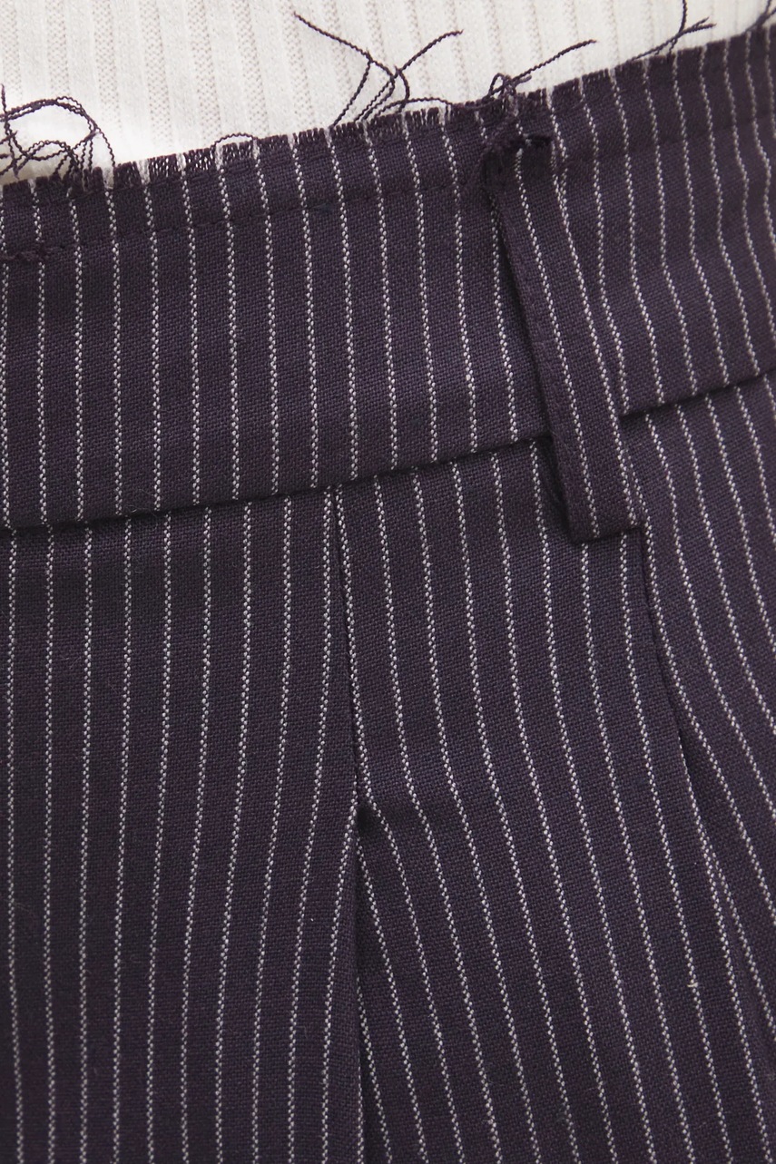 Παντελόνι Answear.LAB χρώμα: μοβ φωτογραφία