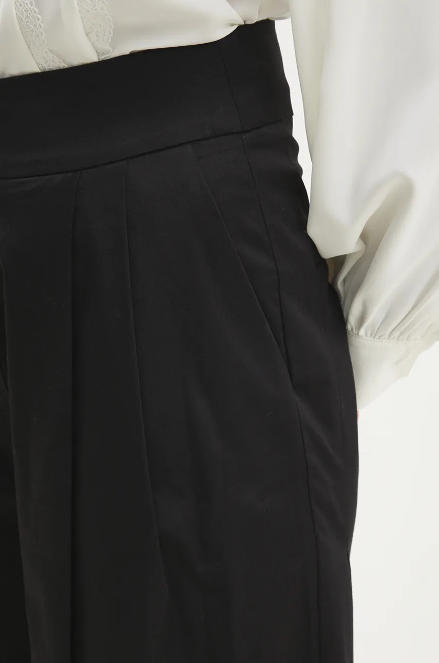 Штани Answear Lab жіночі колір чорний фасон chinos висока посадка 