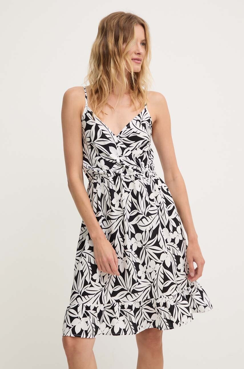 Answear Lab rochie culoarea negru, mini, evazati