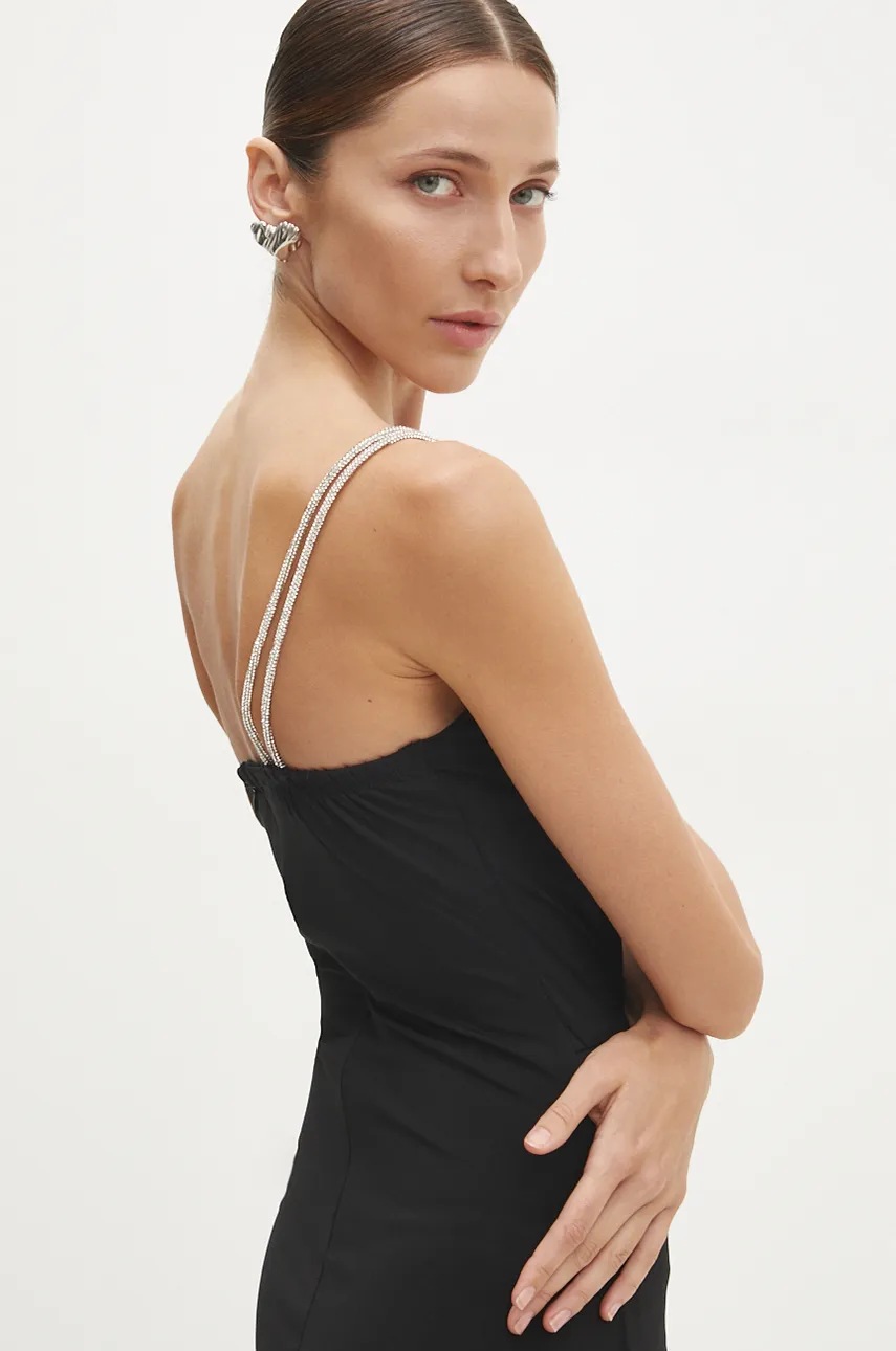 Φόρεμα Answear.LAB χρώμα: μαύρο φωτογραφία