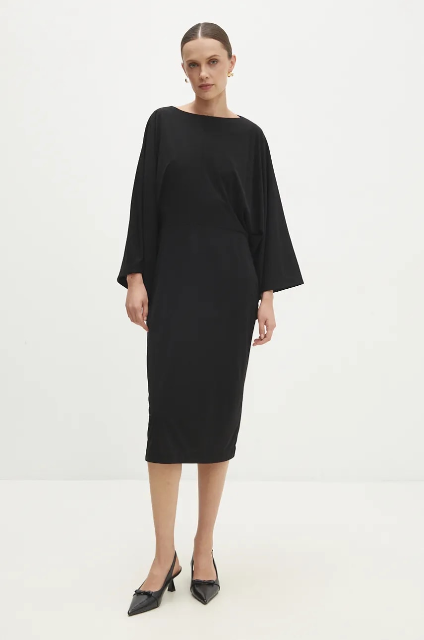 Answear Lab rochie culoarea negru, mini, dreapta