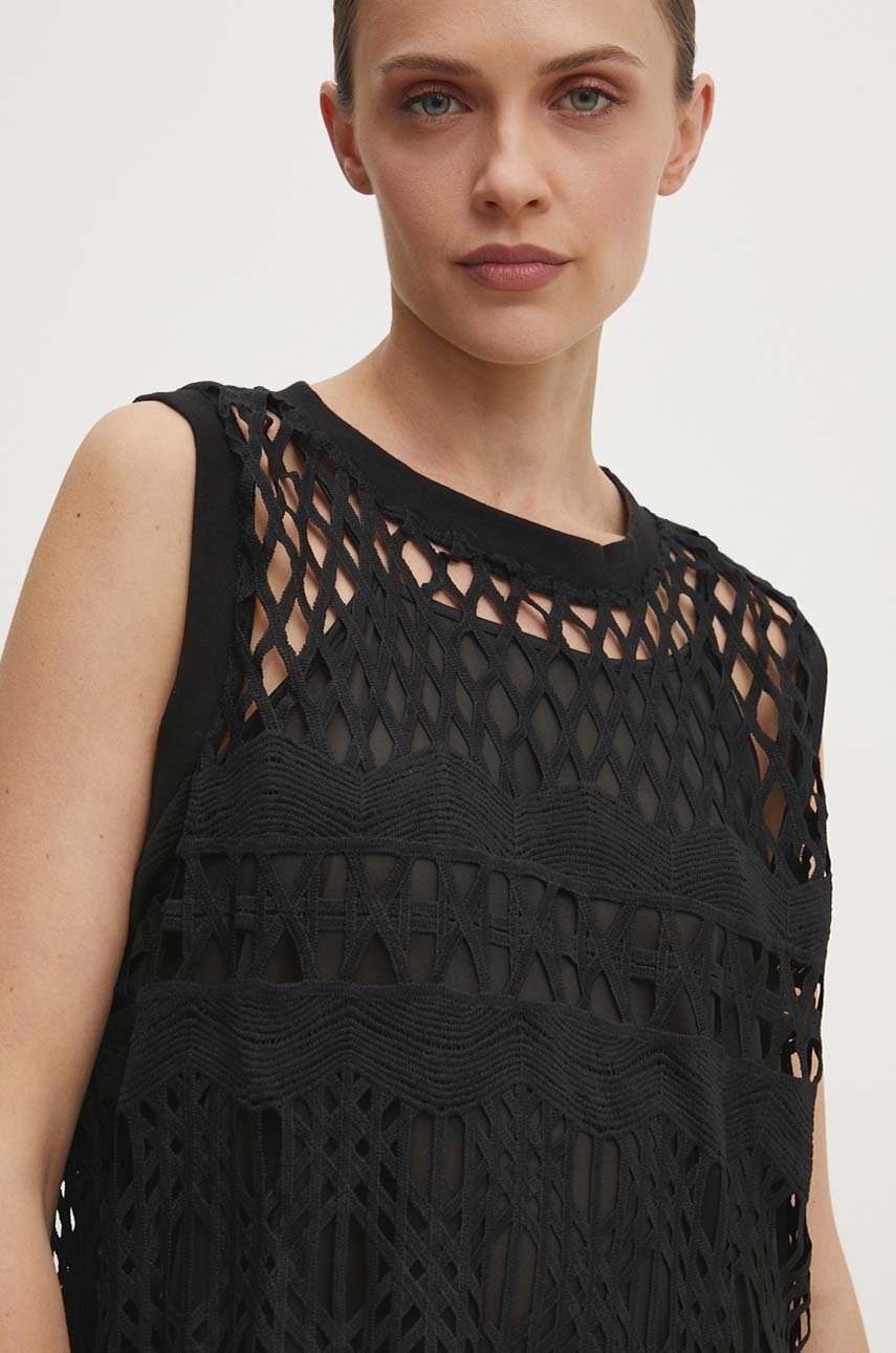 Φόρεμα Answear.LAB χρώμα: μαύρο φωτογραφία