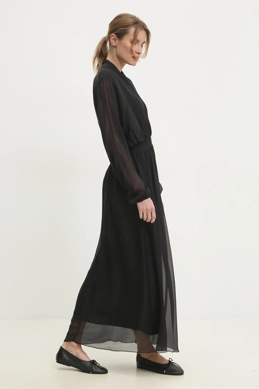 Платье Answear.LAB цвет чёрный maxi прямая