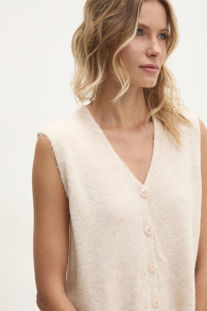 Γιλέκο με μαλλί Answear.LAB φωτογραφία