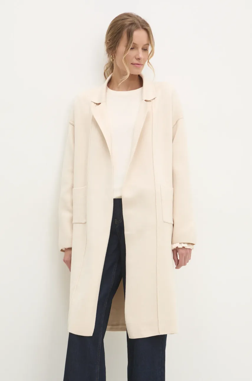 Джемпер Answear.LAB женский цвет бежевый лёгкий Джемпер Answear.LAB женский цвет бежевый лёгкий