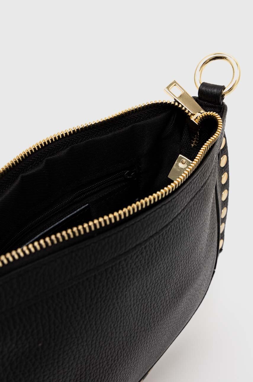 Δερμάτινη τσάντα Answear.LAB χρώμα: μαύρο φωτογραφία