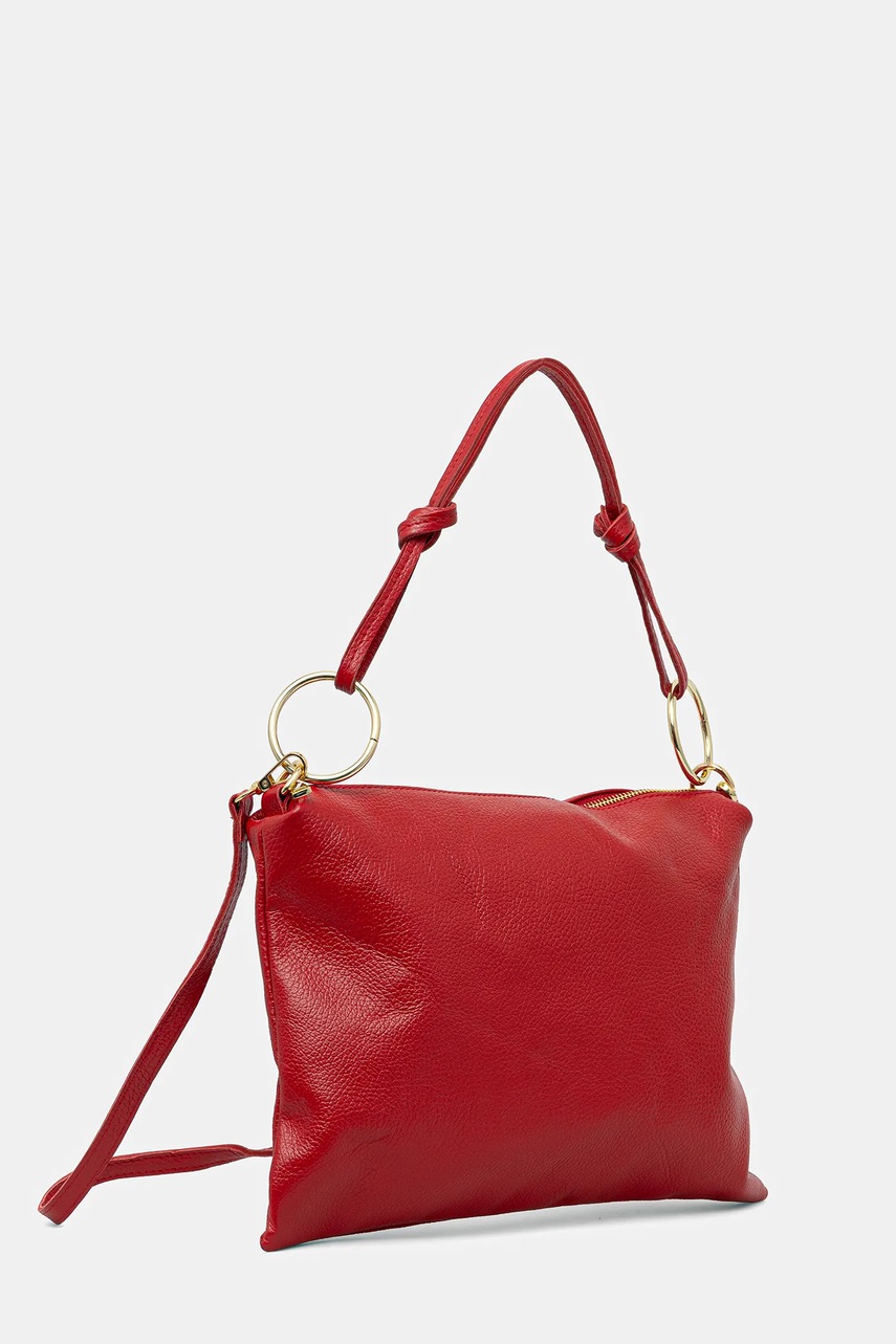 Кожаная сумочка Answear.LAB цвет чёрный