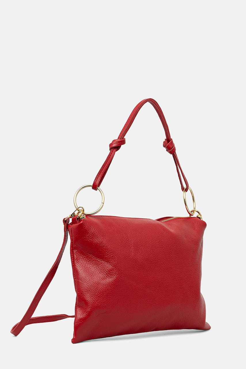 Кожаная сумочка Answear.LAB цвет чёрный Кожаная сумочка Answear.LAB цвет чёрный