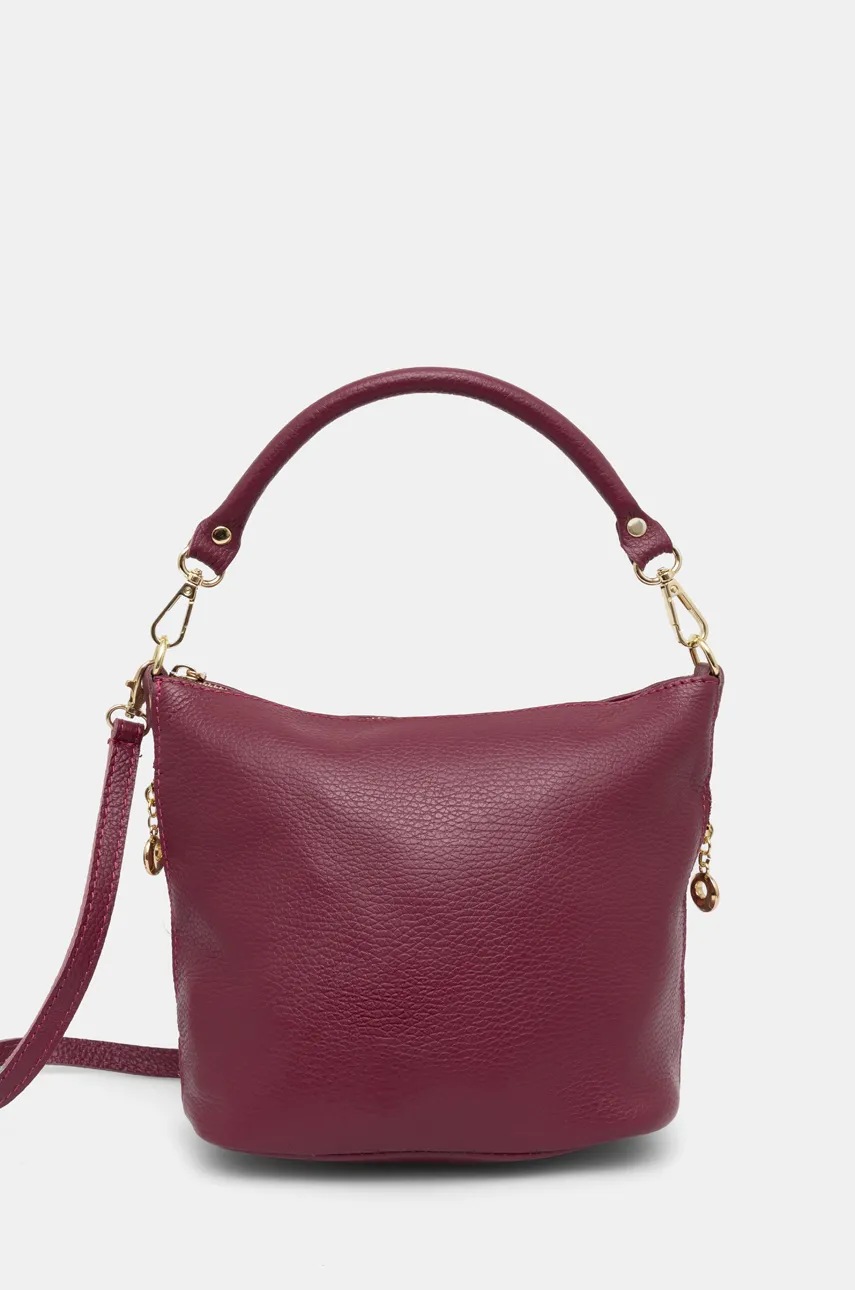 

Кожена чанта Answear Lab в лилаво, Виолетов