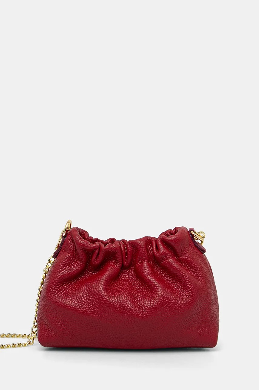 

Кожена чанта Answear Lab в червено, Червен