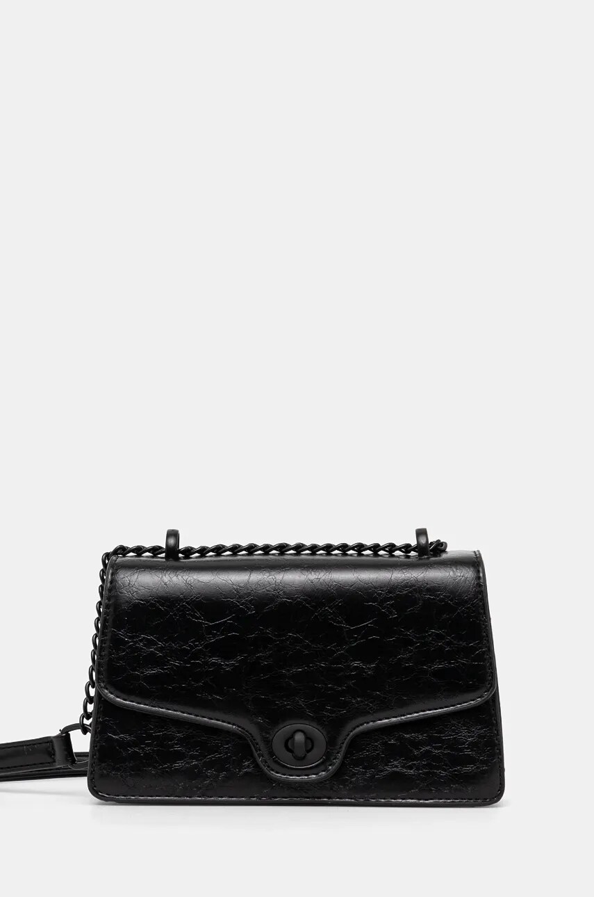 Answear Lab poseta culoarea negru