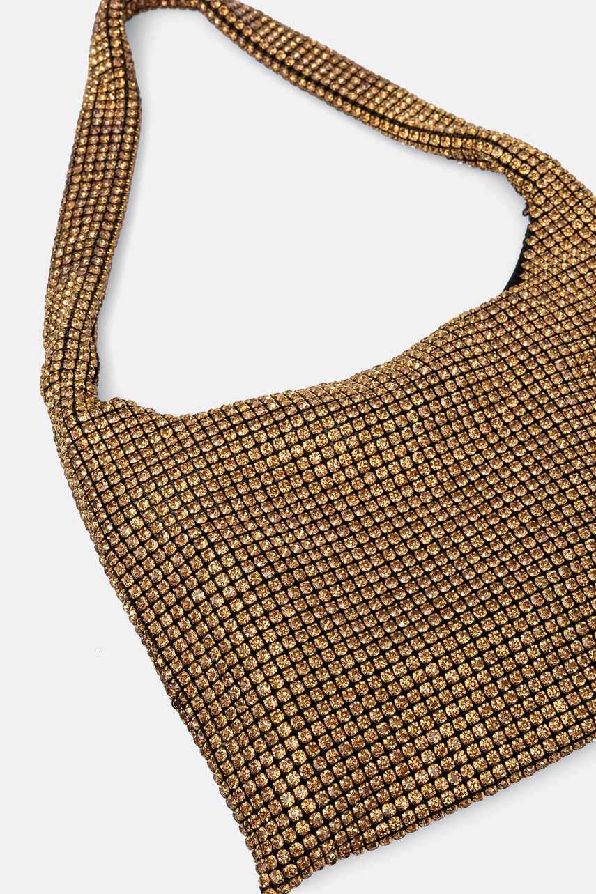 Τσάντα Answear.LAB χρώμα: χρυσαφί φωτογραφία