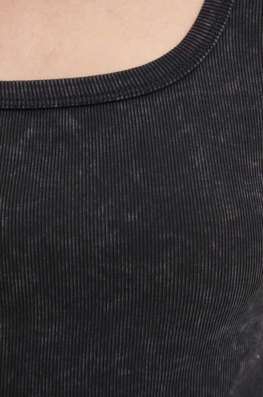 Μπλουζάκι Answear.LAB χρώμα: μαύρο φωτογραφία