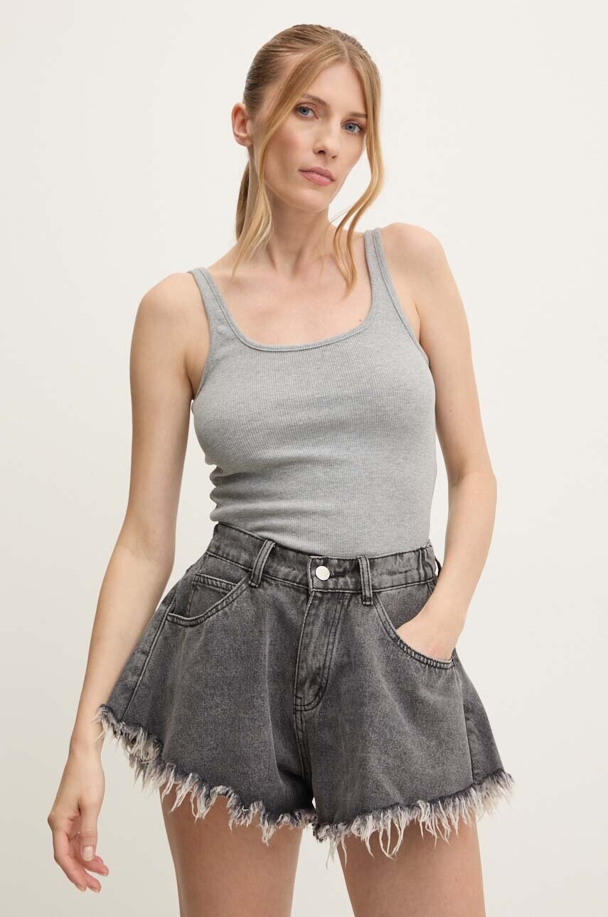 Answear Lab top femei, culoarea gri
