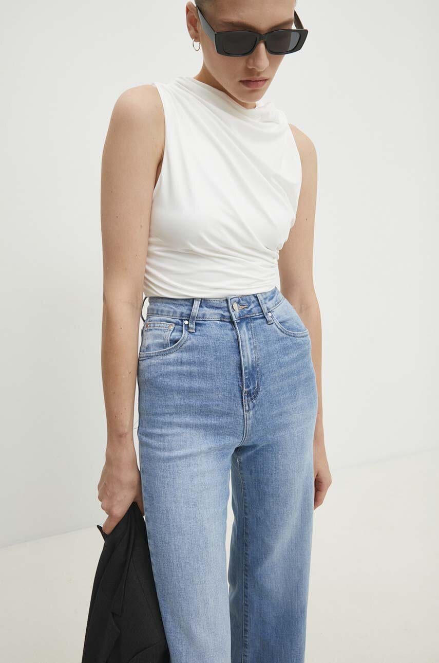Answear Lab top femei, culoarea bej Answear Lab top femei, culoarea bej