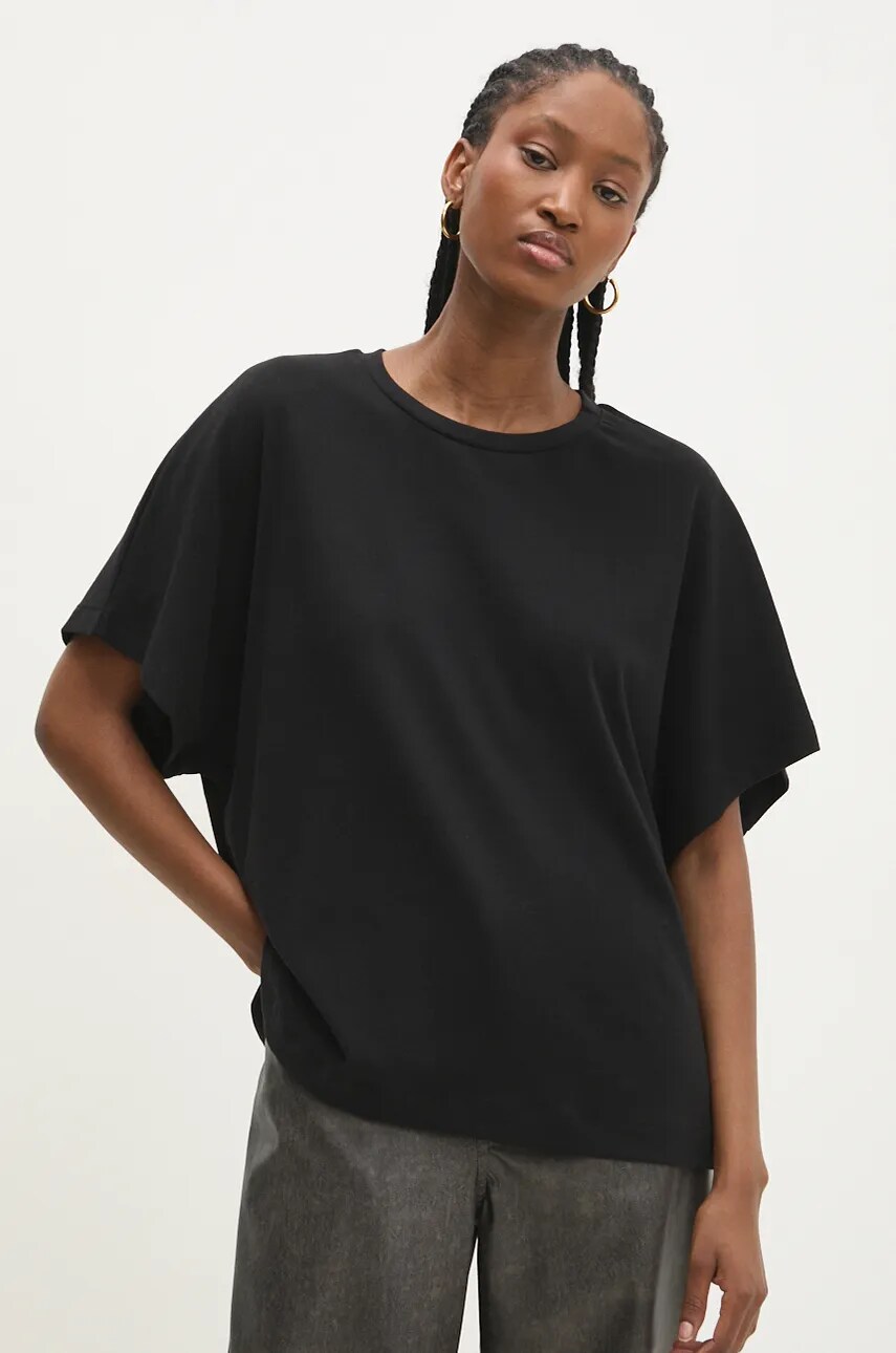 Answear Lab tricou femei, culoarea negru