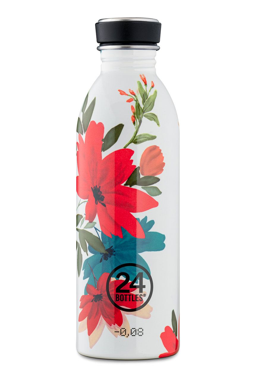 24bottles - Láhev Urban Bottle Cara 500ml - bílá -  Nerezová ocel