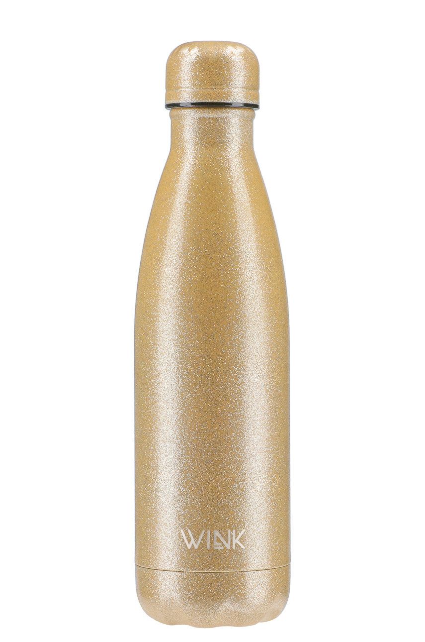 Wink Bottle – Sticla termica GLITTER GOLD Accesorii imagine noua