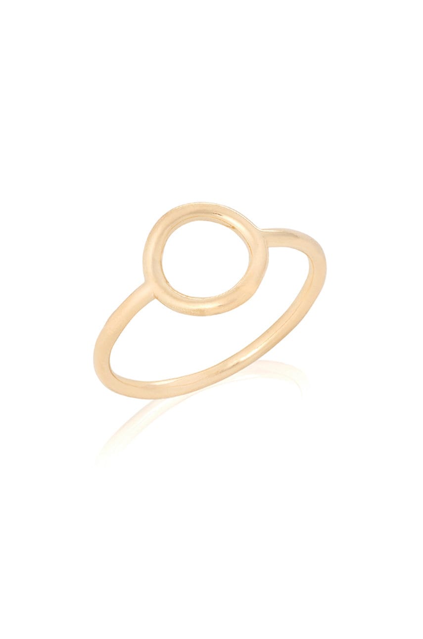 ANIA KRUK pierścionek ze srebra pokrytego złotem Cosmo