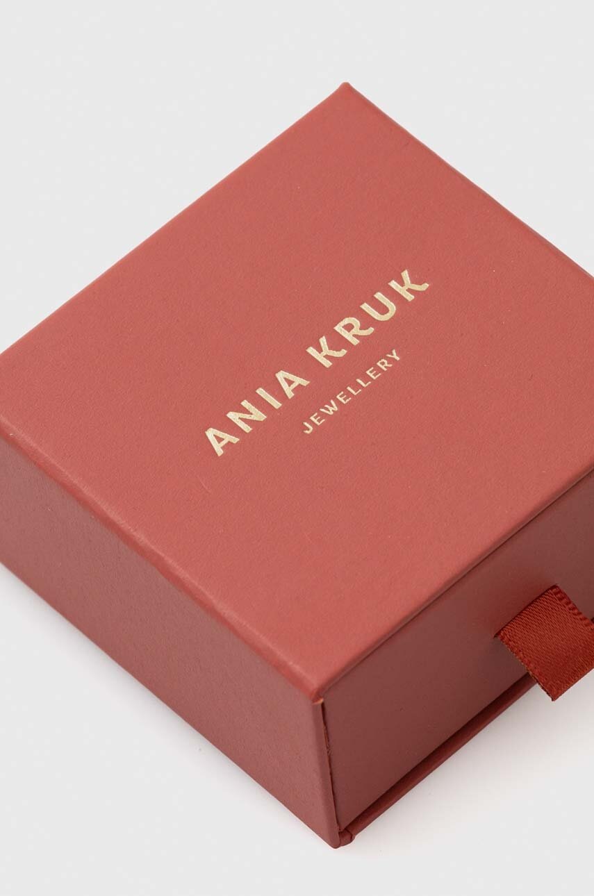 Σκουλαρίκια από επιχρυσωμένο ασήμι με χρυσό ANIA KRUK GLAMOUR φωτογραφία